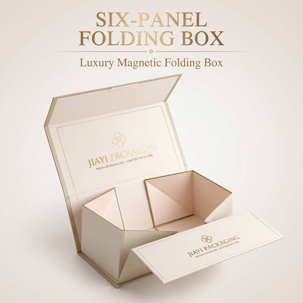 six panel folding box