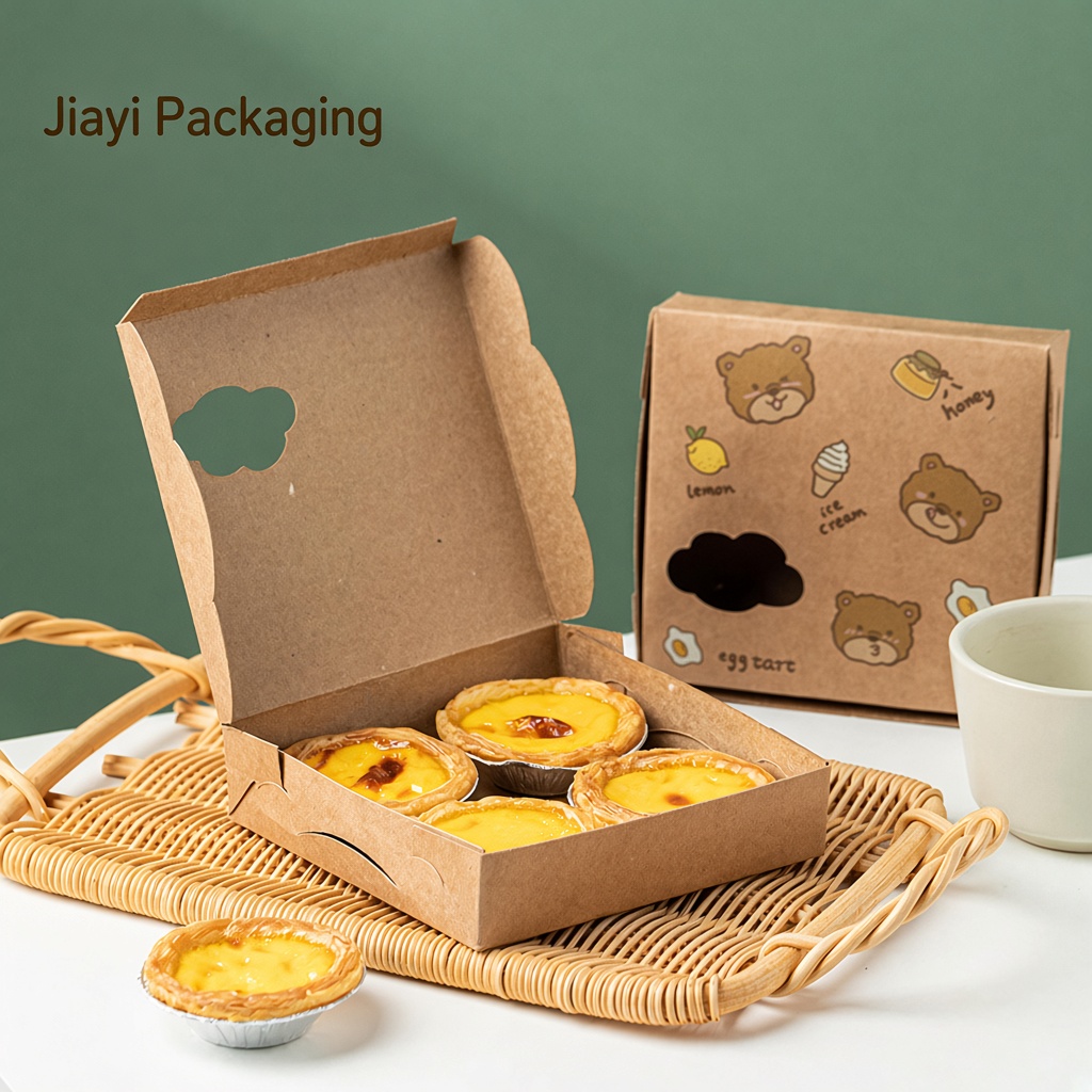 Custom bakery packaging box for a UK food brand